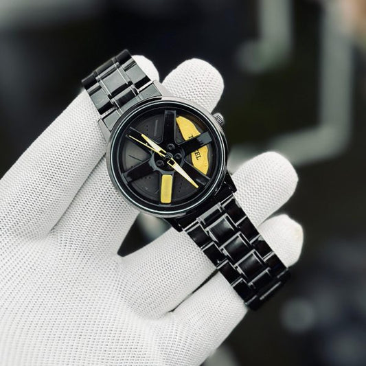 Sports Rim Hub Wheel Watch